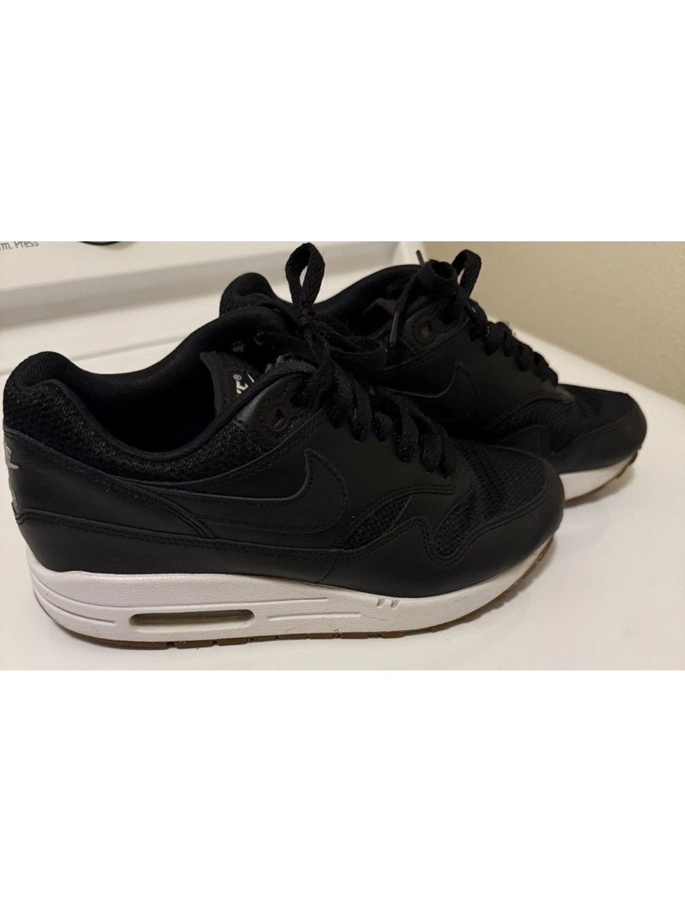 Nike Women’s Black & White Air Max Style Sneakers